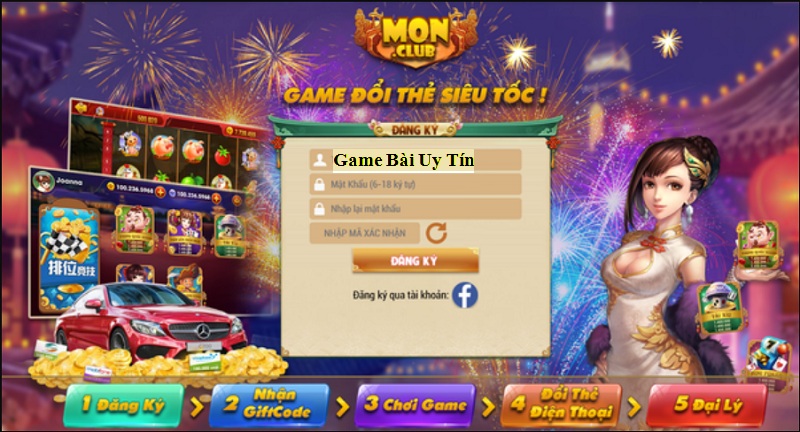 Hướng dẫn đăng ký cổng game Mon Club